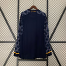 CAMISA MANGA LONGA DO REAL MADRID 24/25 PRETO