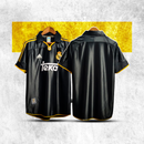 Camisa Retrô Real Madrid 1998 - Preta