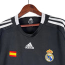 Camisa Real Madrid Third 08/09 Retrô - PRETA