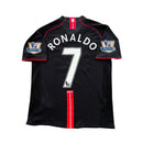 Camisa Retrô II Manchester United 2007/08 - PRETA - Champions League Edition