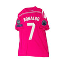 Camisa do Real Madrid Away 2014/2015 Retrô Masculino Adidas Rosa
