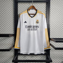 CAMISA MANGA LONGA DO REAL MADRID 23/24 BRANCO