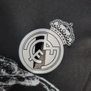 Camisa Retrô Real Madrid 2014 - Manga Longa - Preta